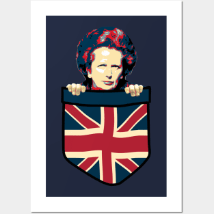 Margaret Thatcher Chest Pocket Posters and Art